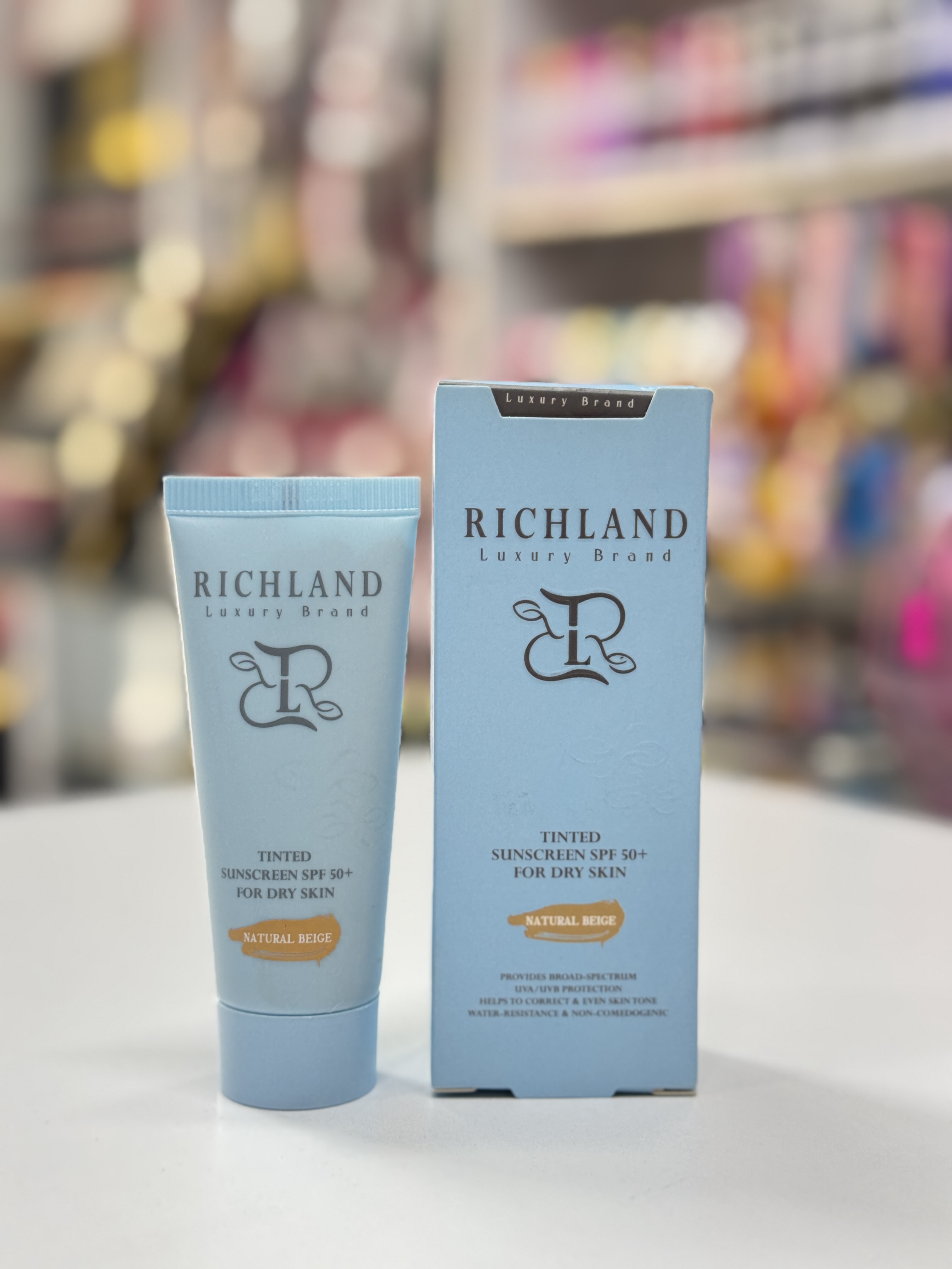 ریچلند ضد آفتاب پوست خشک spf50