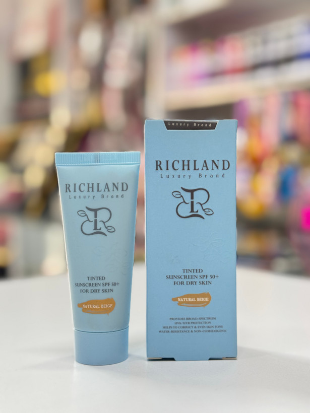 ریچلند ضد آفتاب پوست خشک spf50